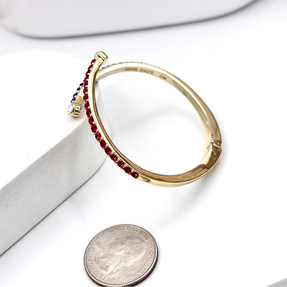 Heidi Daus Crystal Cuff Bracelet - Picture 4 of 6